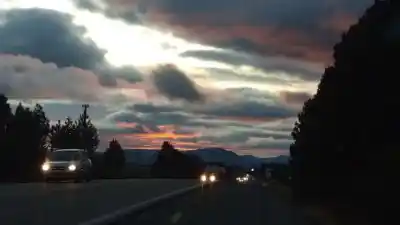 Alerta en Río Negro: el hielo complica las rutas y piden no viajar de noche
