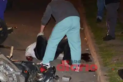 Tragedia en El Polear: un motociclista murió en el acto tras un triple choque en la Ruta 34 vieja