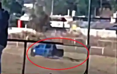 Impactante video: arrastran a un caballo herido con una camioneta en plena jornada de turf
