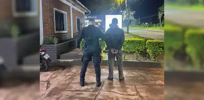 Chocó, se dio a la fuga y la Policía lo atrapó a las pocas cuadras en Posadas