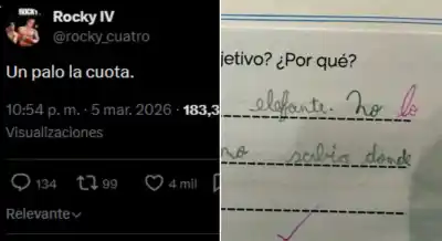 Un padre revisó la tarea de su hijo y lo que encontró escrito por la maestra desató una tormenta en las redes
