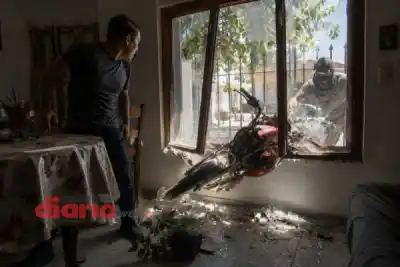 Un hombre lo visitó con una pistola en la mano y su deuda de $13 millones terminó en destrozos