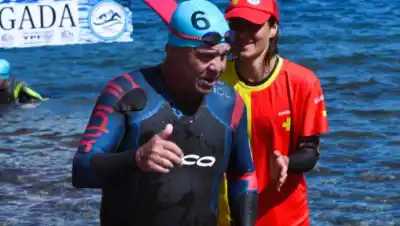 A punto de cumplir 60, el nadador de Choele Choel que desafiará al Río de la Plata