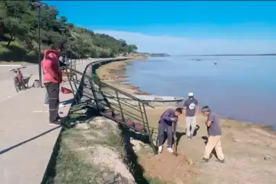 Alerta en Santa Elena: la creciente del Paraná podría superar a la histórica inundación de 1983