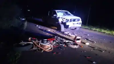 Un joven lucha por su vida tras un violento choque en Mojón Grande