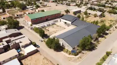 YPF donó un terreno para que la EPET 16 de Rincón de los Sauces tenga su ansiado espacio deportivo
