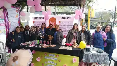 Semana de la Lactancia Materna en Tafí Viejo: una feria que unió salud y comunidad