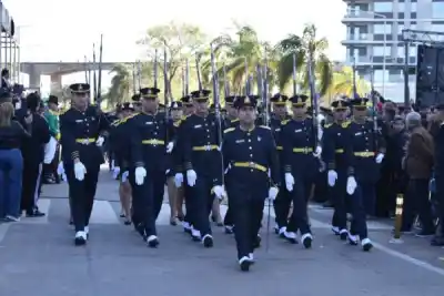 55° aniversario de la Policía de Corrientes: el acto que reunió a todas las autoridades provinciales
