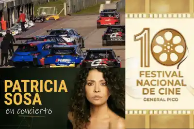 Fin de semana a pura adrenalina: cine, carrera de TC2000 y shows que no te podés perder
