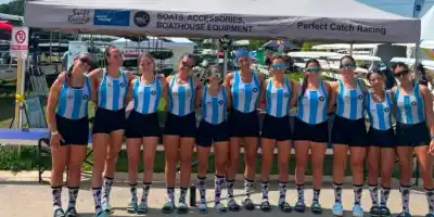 La remera correntina que se subió tres veces al podio en Canadá
