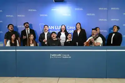 El coro que rapea, hace murga y folclore: así será el show de 'La Marea' en San Luis