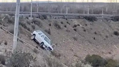 El misterio de la camioneta abandonada en la Autovía Norte: ¿qué pasó con su conductor?