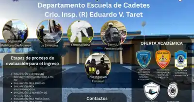 Escuela de Cadetes de Santa Cruz: abren las inscripciones 2027 y estas son las 5 carreras disponibles