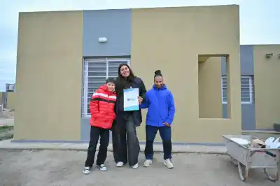 Este sábado cumple su sueño: la casa propia que reunirá a su familia