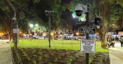 Salta pone en marcha un sistema de cámaras con parlantes para frenar la basura y el vandalismo