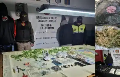 Tres detenidos y un hallazgo inesperado en allanamientos en Aguilares