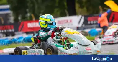 El podio que nadie esperaba: Goyito Gómez brilló en Baradero