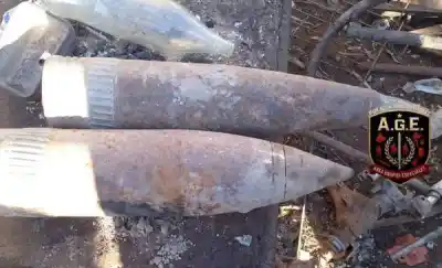 Hallazgo en Trelew: un chatarrero entregó proyectiles de artillería y la Policía activó el protocolo