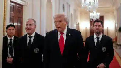 La defensa de Gorosito a Messi tras la polémica visita: “¿Cómo no le voy a dar la mano a Trump?”