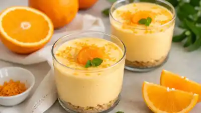 El postre de naranja sin horno que conquista por su frescura y sabor