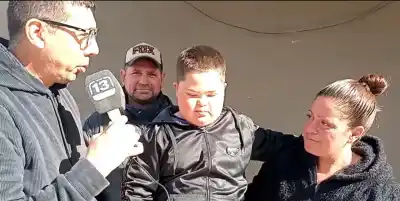 El nene que saluda a todos los patrulleros: su sueño se hizo realidad con una fiesta sorpresa