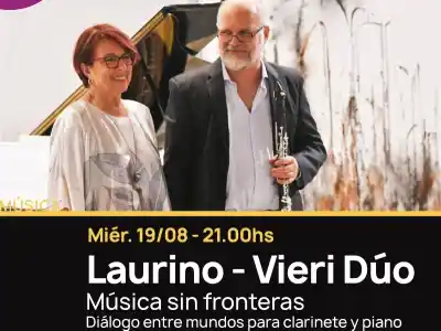 Un dúo de lujo llega al Guido Miranda con un programa que cruza fronteras musicales