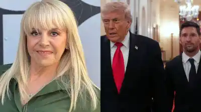 La reacción de Claudia Villafañe tras la polémica foto de Messi con Trump que revivió el fantasma de Maradona