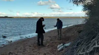 Hallazgo en La Pampa: un vecino encontró fósiles de hace 7 millones de años en la Laguna de Guatraché