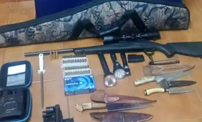 Cazaban en un campo de General Acha y el operativo terminó con siete demorados