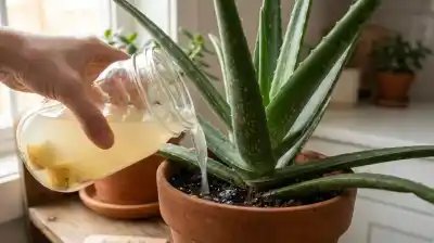 El secreto que guardan las papas para que tu aloe vera sea la envidia del barrio