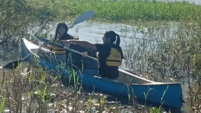Remaron contra la basura: la limpieza que sorprendió en el río Paraná