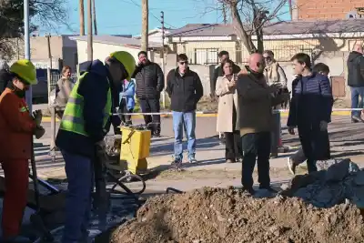 Comodoro avanza con una millonaria obra para terminar con los históricos anegamientos