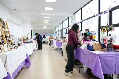 El finde en Ushuaia: familias, juegos gratis y productos locales en una misma movida