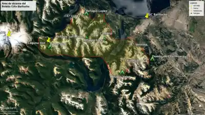 Alerta en Bariloche: el invierno trae un peligro inusual en las montañas