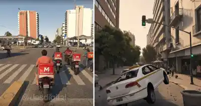 Tucumán convertido en GTA: el insólito video que arrasa en redes