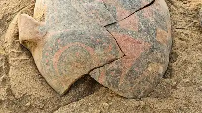 Aparecieron vasijas de 1.000 años en una obra vial y el hallazgo sorprendió a todos