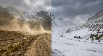 Alerta máxima en la Puna jujeña: doble aviso por nevadas y ráfagas que superarían los 100 km/h