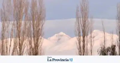 Alerta Naranja en Iglesia: la nieve podría tapar todo y superar el metro de altura