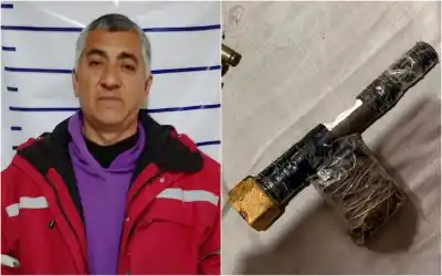 Un vecino de Rawson quedó detenido tras confirmarse que su tumbera podía disparar