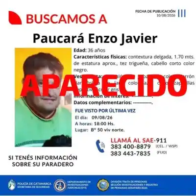 El misterio del domingo: hallaron con vida al hombre que buscaban en Catamarca