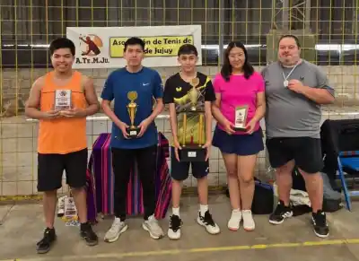 Tenis de Mesa: Perico y San Salvador se repartieron los títulos en la 2da etapa del Circuito Provincial