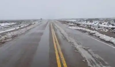 Hielo y neblina: las rutas nacionales de San Juan que exigen máxima precaución
