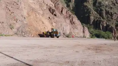 Ruta 40 en la Quebrada de Belén: obras en banquinas y un pedido clave a los conductores