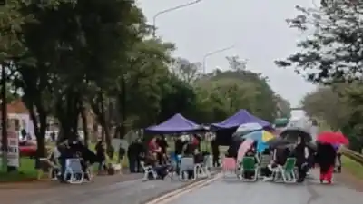 Bloqueo docente en la Ruta 12: qué pasó y cómo sigue el tránsito