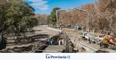 El nuevo puente del Parque de Mayo ya tiene su estructura: los detalles de la obra que transforma San Juan