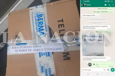 Dinero en efectivo y cajas misteriosas: los envíos que vinculan al tesorero de la AFA con su presidente