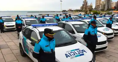 Refuerzo histórico en Mar del Plata: 50 patrulleros, 36 motos y 170 efectivos llegan a las calles