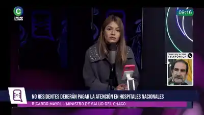 El ministro de Salud del Chaco evitó pronunciarse sobre el cobro a extranjeros y confesó que no habló con Zdero