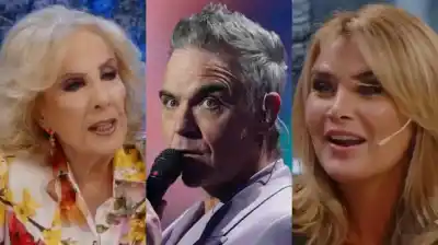 La noche de pasión de Amalia Granata con Robbie Williams y el detalle que la dejó “decepcionada”