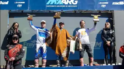 El día que Mendoza dominó el motocross argentino: victoria y podios en Catamarca